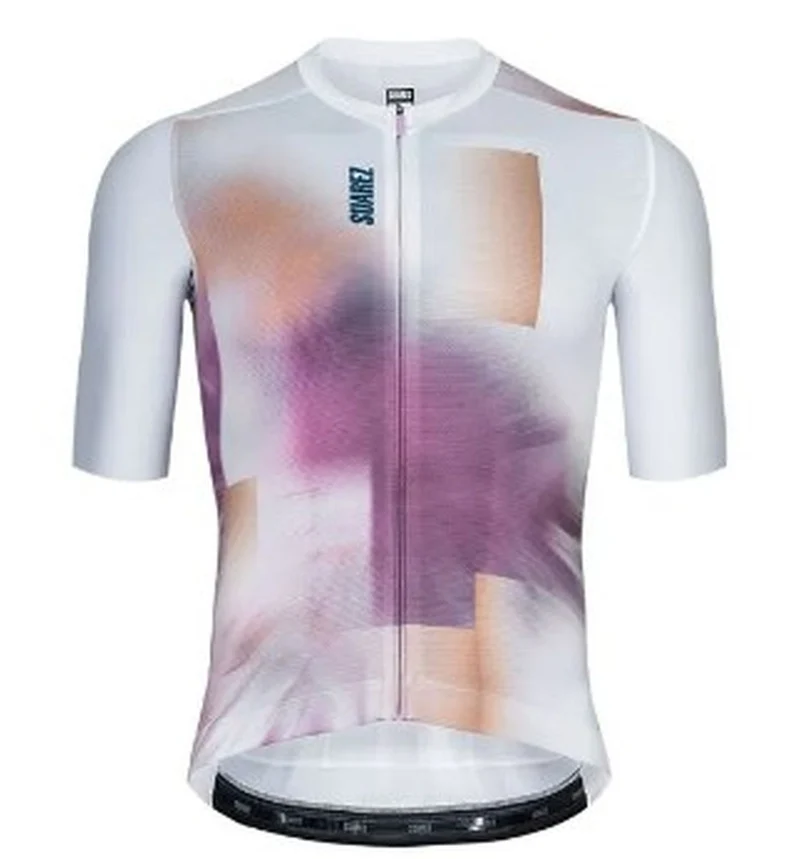 Jersey de Ciclismo M/C Hombre Lock White Mix