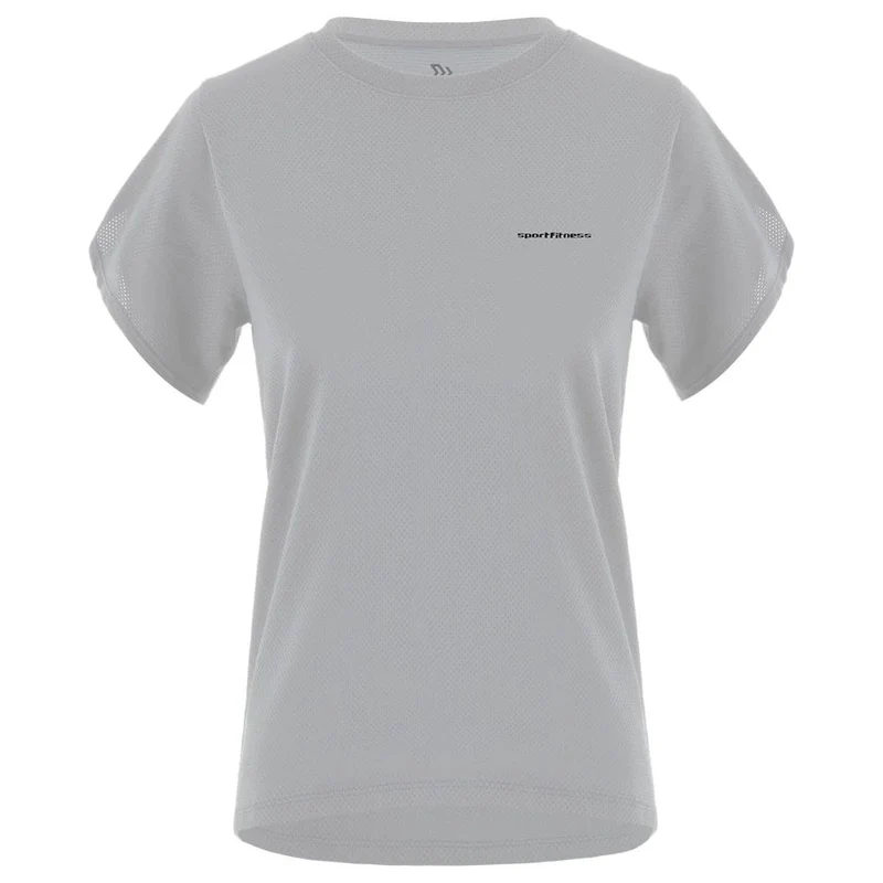 Camiseta Manga Corta Mujer Ally Sportfitness Blanco