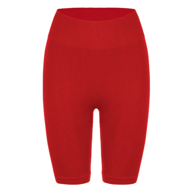 Short Largo Mujer Biker Seamless Spirit Sportfitness Rojo