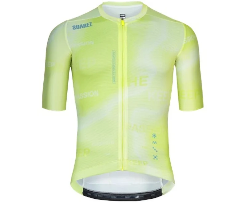 Jersey De Ciclismo M/C Hombre Suarez Lock Lime