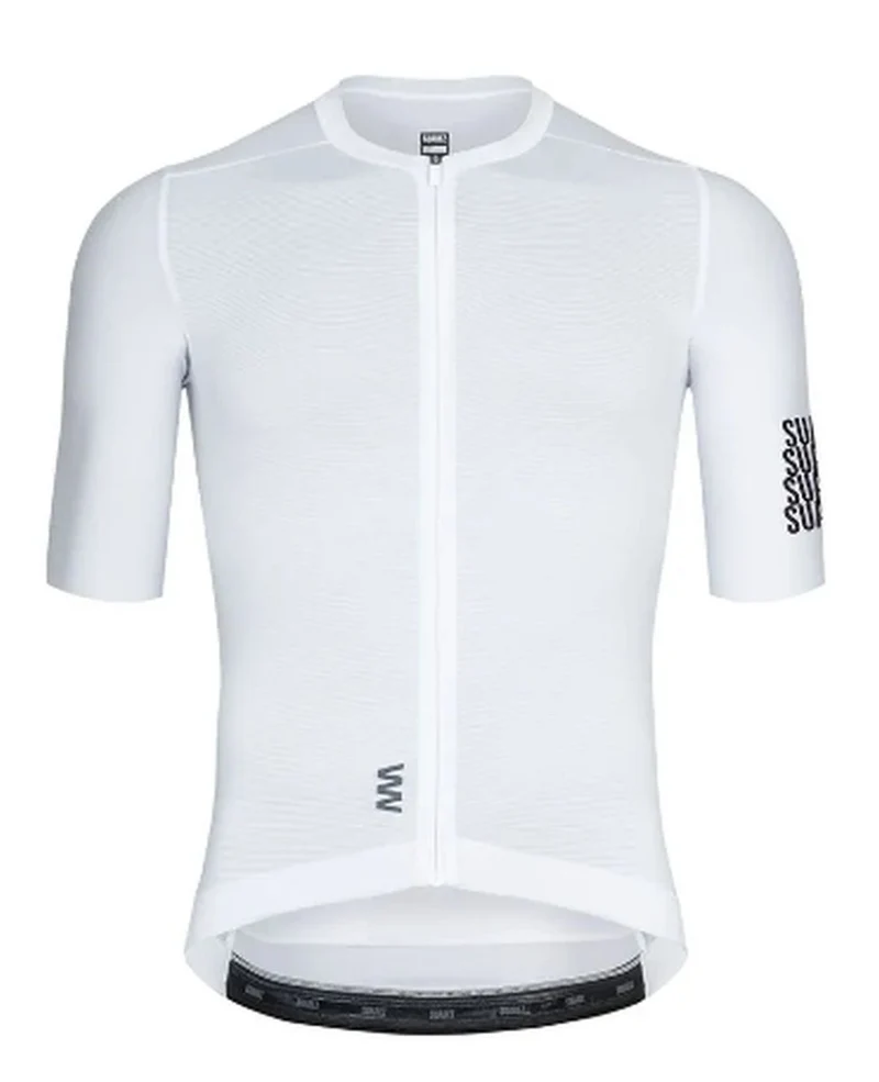 Jersey Ciclismo M/C Hombre Suarez Solid Chalk 2.6