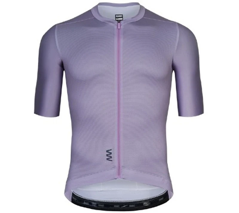 Jersey De Ciclismo M/C Hombre Suarez Solid Lavender Grey