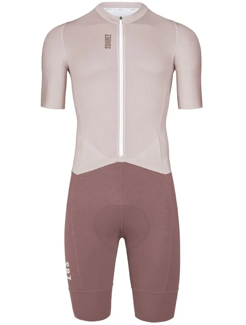 Enterizo de Ciclismo M/C Hombre Suarez Hard Lite Gray Lilac