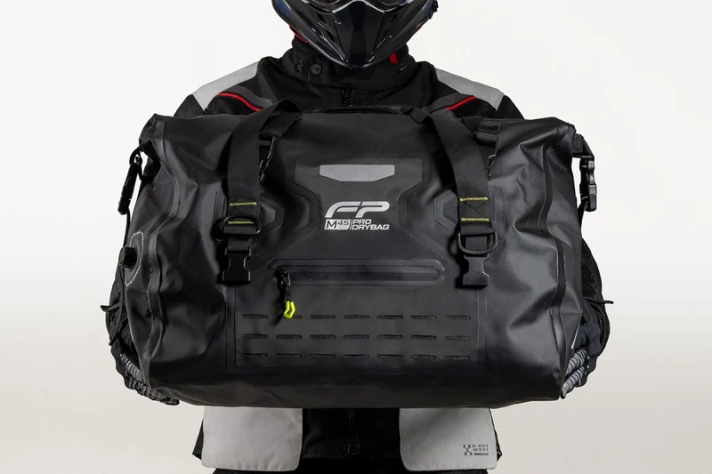 Maleta FP Dry Bag M45 para Moto Negro