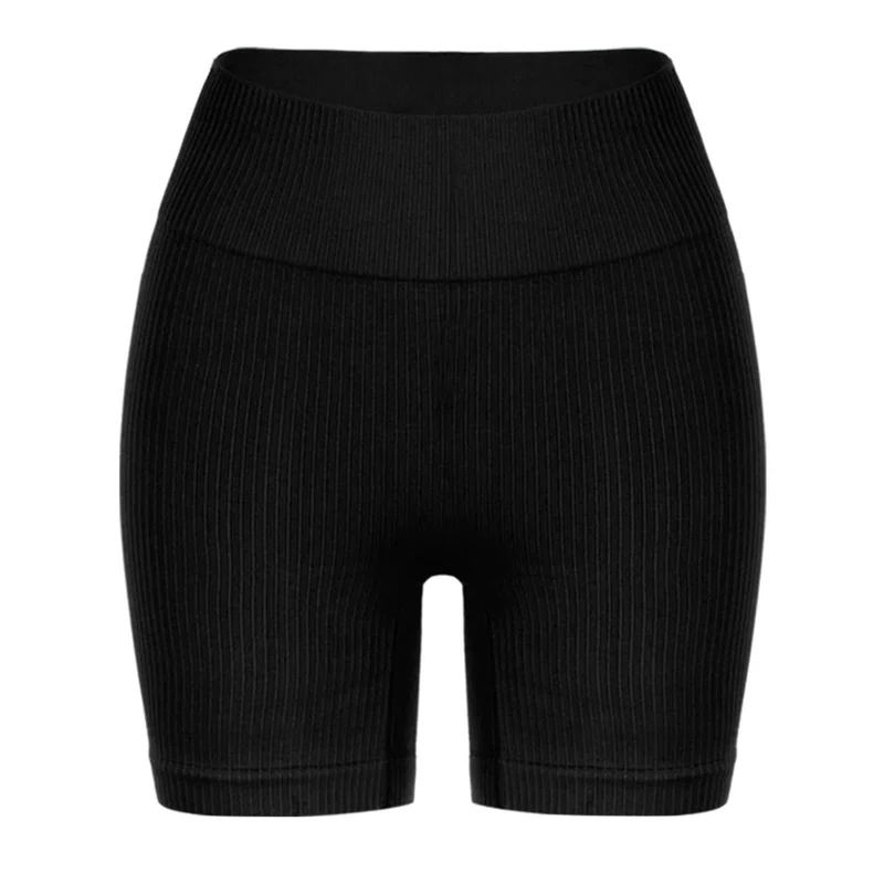 Short Corto Mujer Seamless Spirit Sportfitness Negro