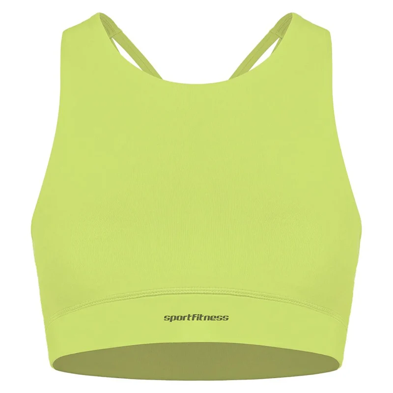 Top Sin Mangas Mujer Cheer Sportfitness Pistacho