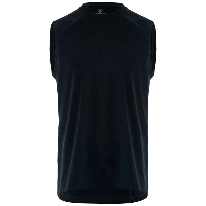 Camiseta Manga Sisa Hombre Void Sportfitness Negro