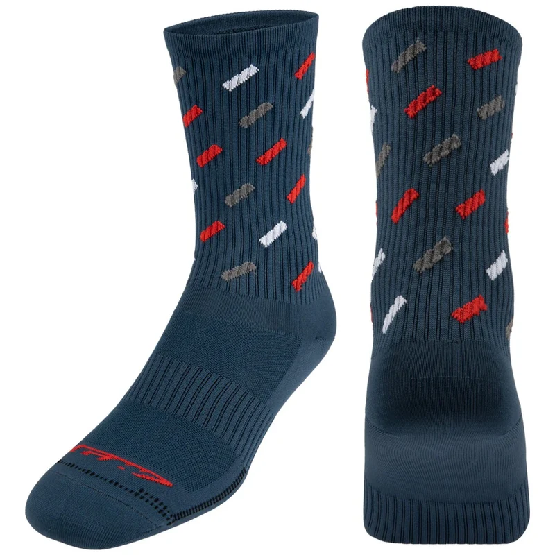 Medias Ciclismo GW Desing Azul Rojo