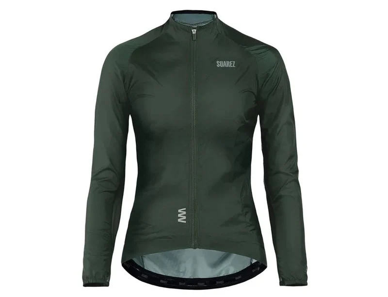 Chaqueta Cortavientos De Ciclismo Mujer Sail Dark Forest