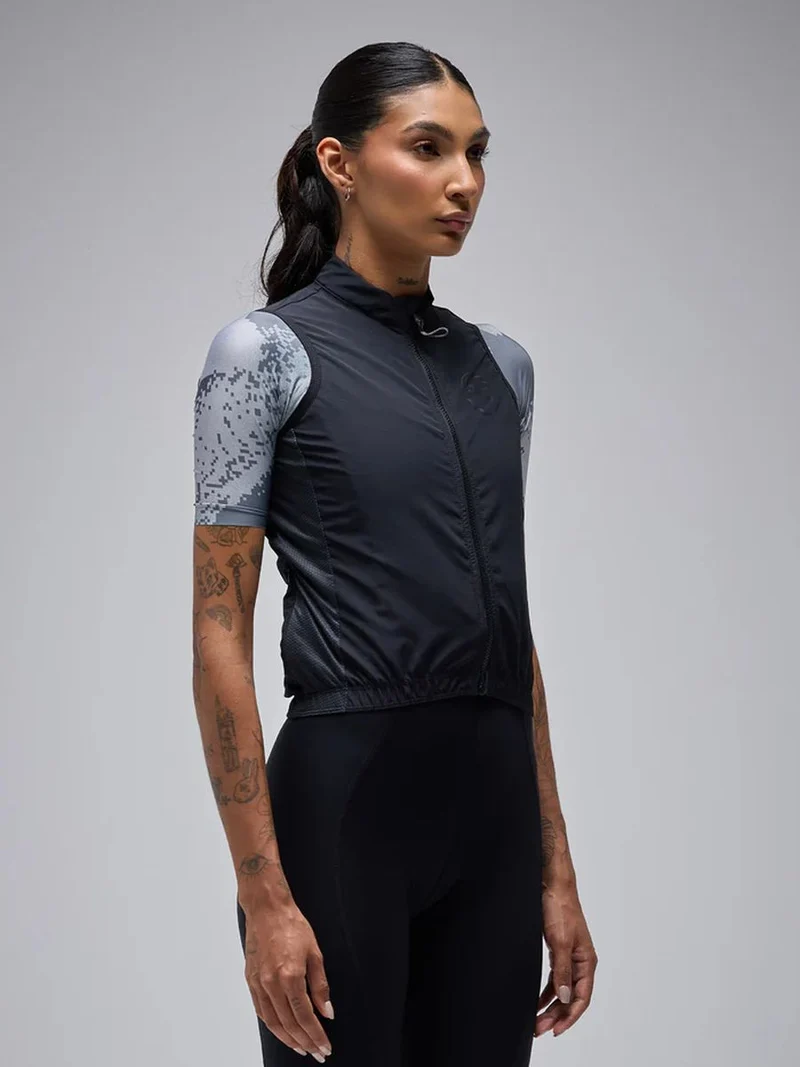Chaleco de Ciclismo Mujer Givelo ESSNTL QuickFreeGilet Black
