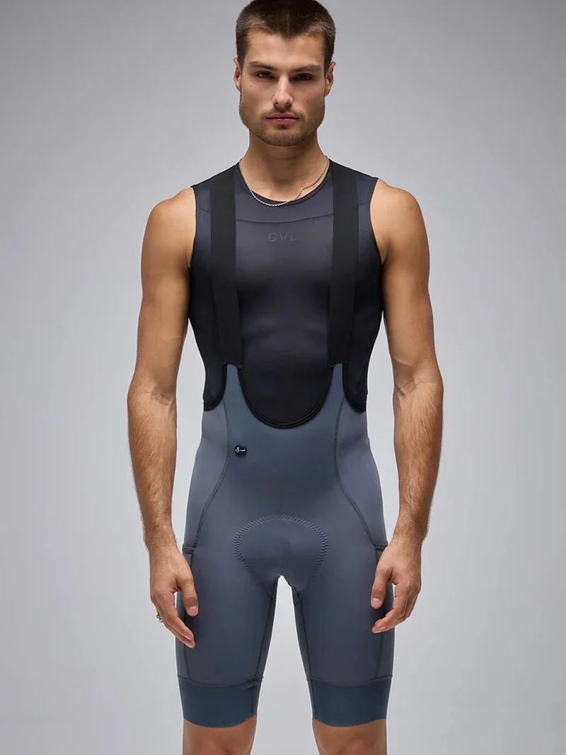 Pantaloneta Ciclismo C/T Hombre Givelo ESSNTL Cargo Grey