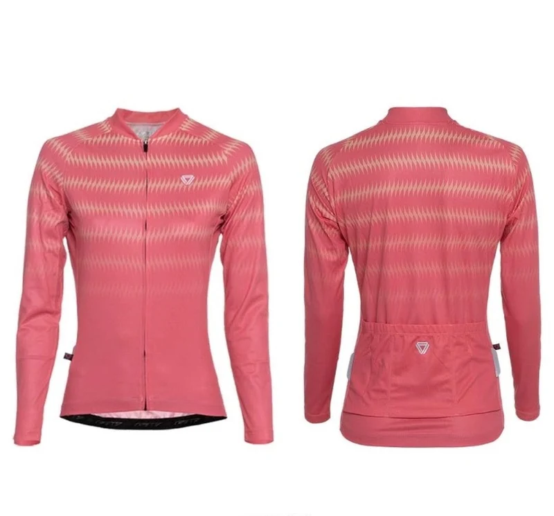 Jersey Ciclismo M/L Mujer GW Wave Coral
