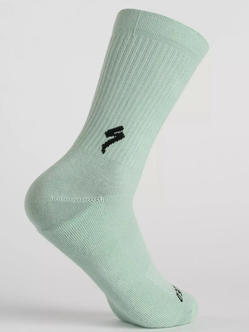Medias Ciclismo Specialized Algodón Alta Sock Verde
