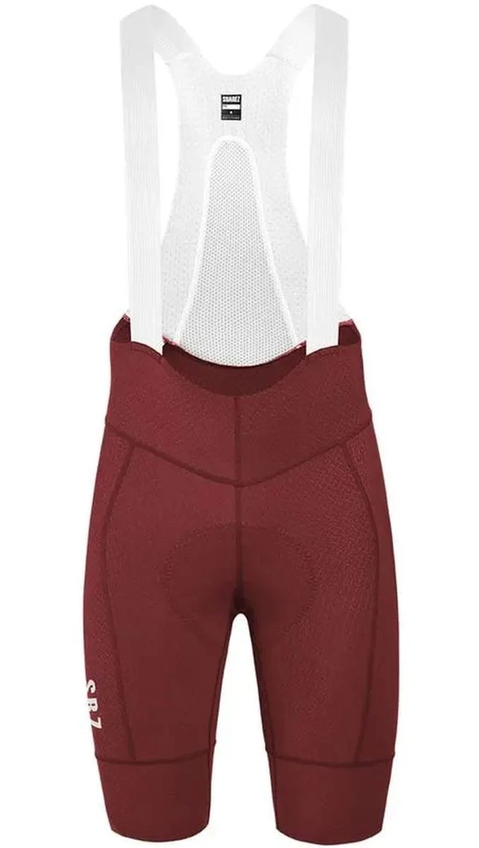 Pantaloneta de Ciclismo C/T Hombre Suarez Hard Moroccon Red