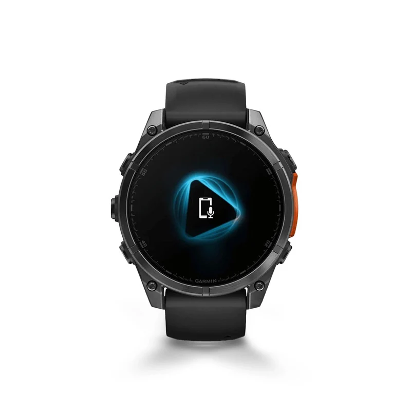 Reloj Garmin Fenix 8 47Mm Amoled Gris Pizarra Negra