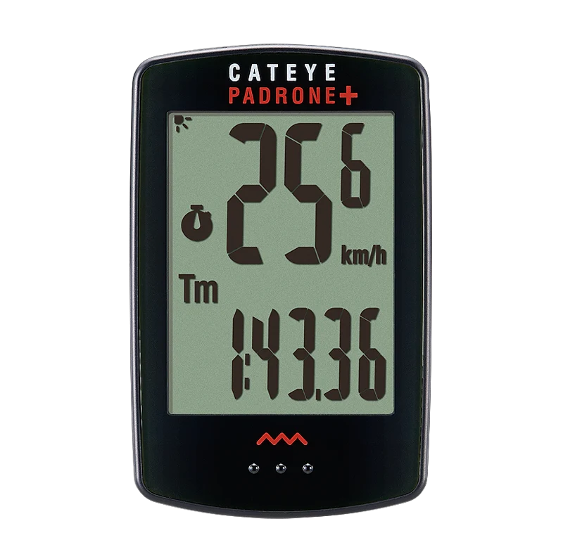 Ciclocomputador Cateye Padrone Plus Luz Pa110 W