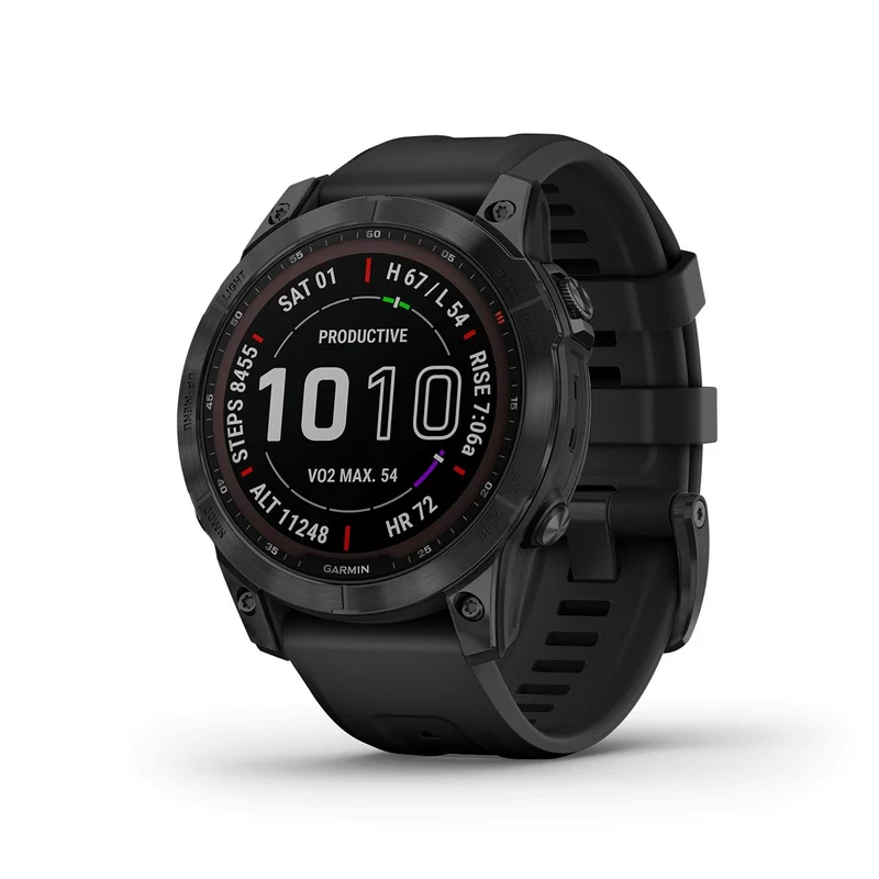 Reloj Fenix 7 Sapphire Solar Carbon Gray Na