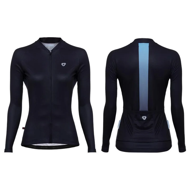 Jersey Ciclismo M/L Hombre GW Fade Negro Azul