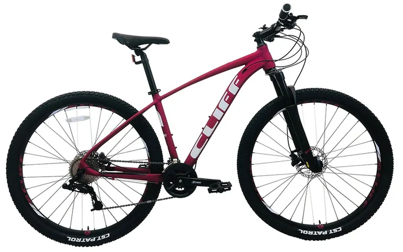 Bicicleta MTB Cliff Muddy 4 SS-SR 29" Uva/Blanco 2022