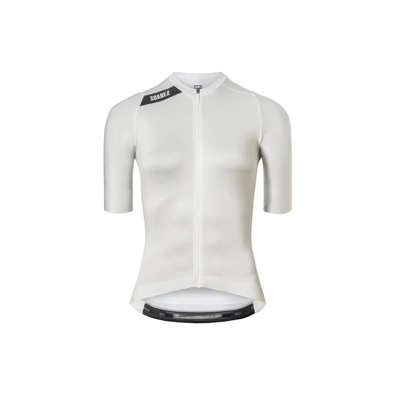 Jersey De Ciclismo M/C Mujer Suarez Solid Sand White 2.5
