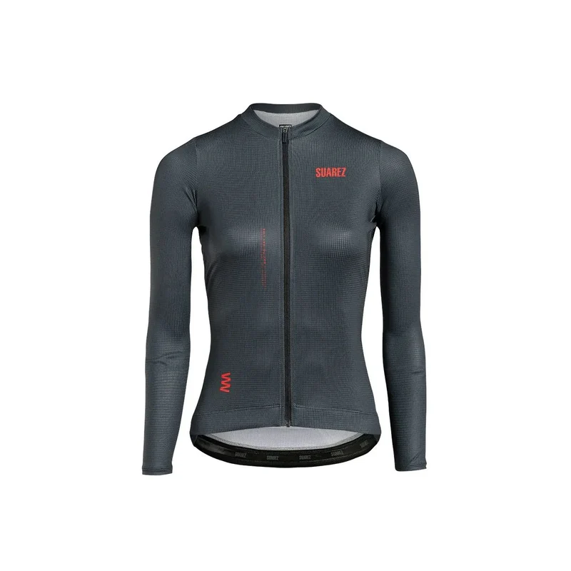 Jersey Ciclismo M/L Suarez Mujer Ease Anthracite 2.3