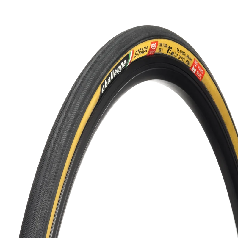 Llanta ruta Challenge H-CL Strada Pro B/T 300Tp Pps 700 Café