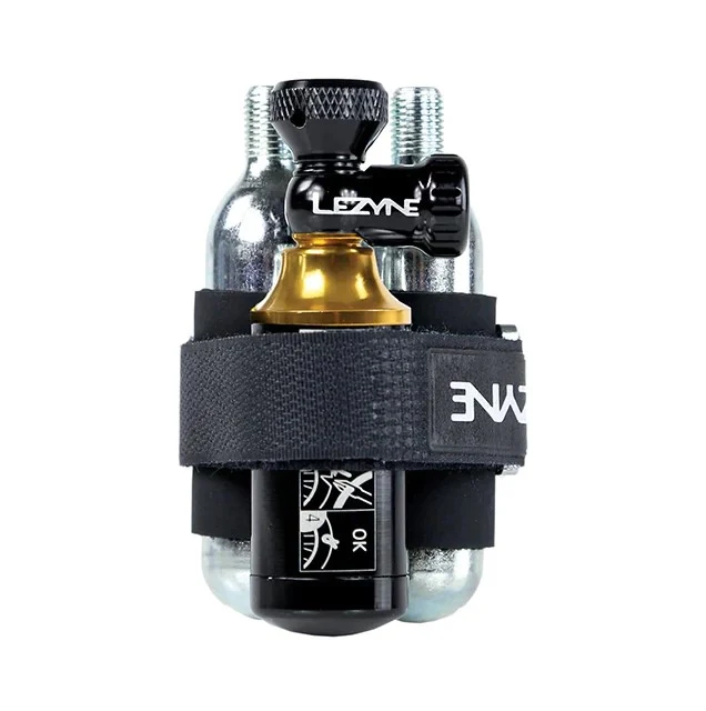 Lezyne Tubeless Co2 Blaster-black W/2 20g Co2 Cartridge