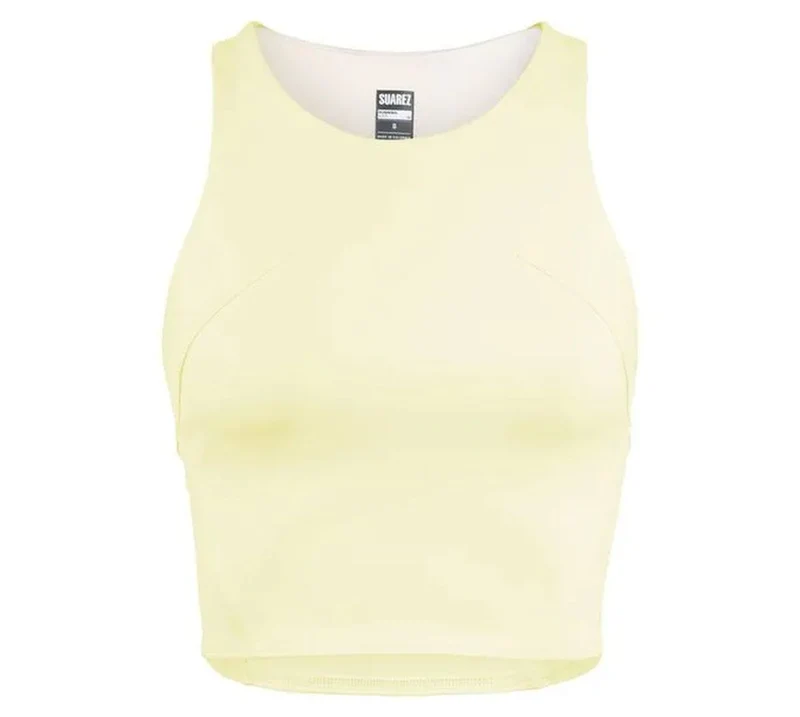 Top Running Mujer Suarez Vital Light Yellow