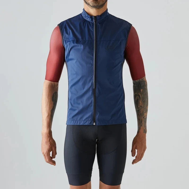 Chaleco Ciclismo Givelo Quick Free Azul Hombre