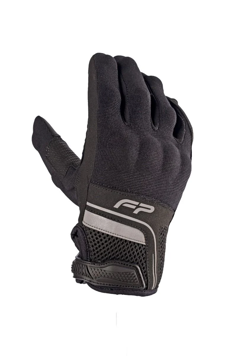 Guantes de Moto Protección FP Verano Omega Negro