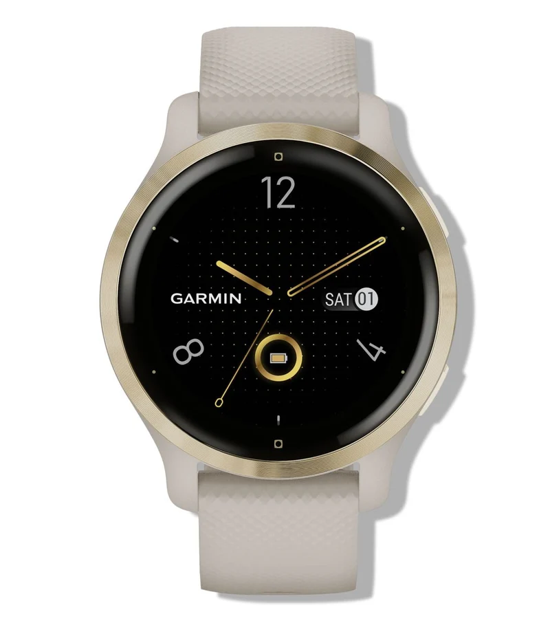 Reloj Garmin Venu 2S Con Gps Champagne Tundra