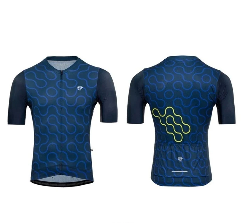 Jersey Ciclismo M/C Hombre GW Mistura Azul