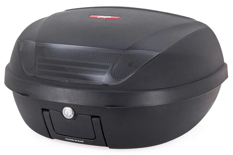 Maletero Mastech Crosser Case Negro Humo para Moto/Dos Casco