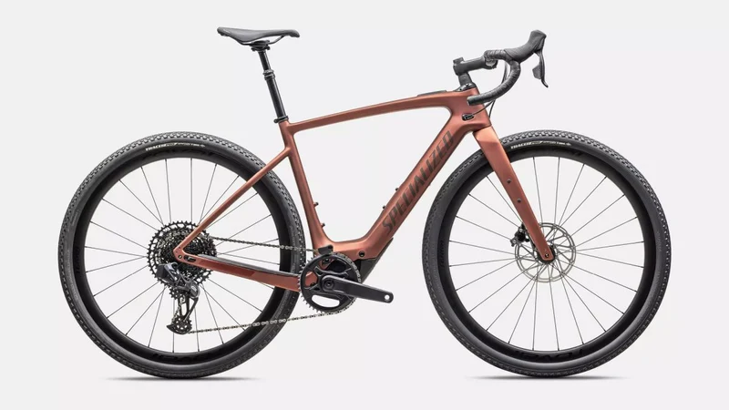 Bicicleta Ruta Eléctrica Turbo Creo 2 Expert Satin Co/RedP/D