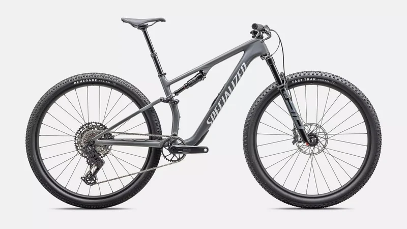 Bicicleta MTB Specialized Epic 8 Comp Gloss Ashen Gray/White