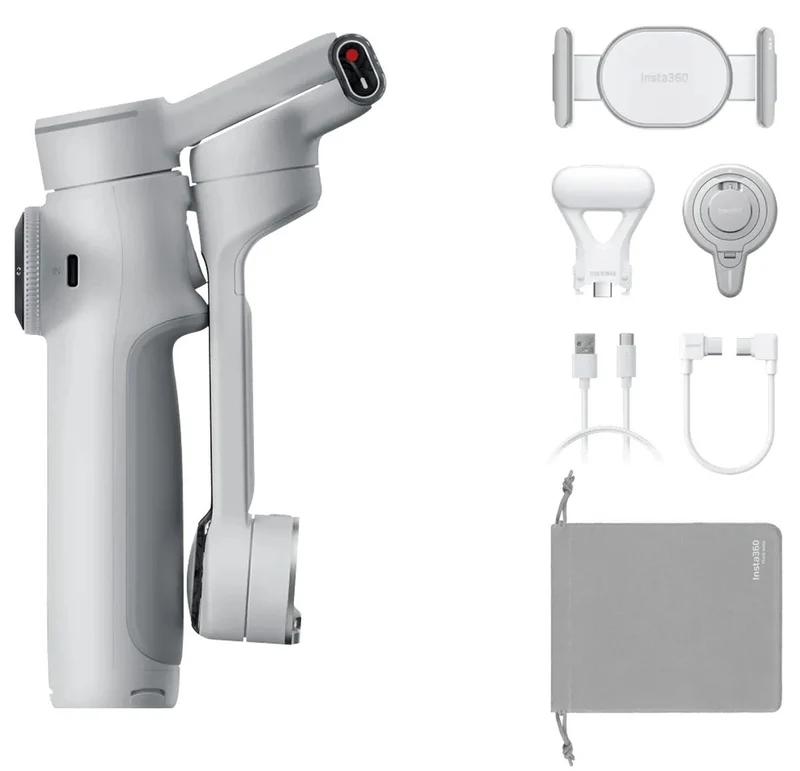 Soporte Insta360 Flow 2 Pro Stone Gray