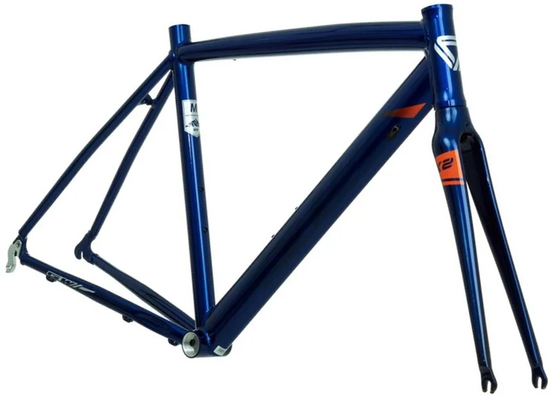 Marco de Ruta GW K2 Aluminio 700 Urbana+Tenedor Azul