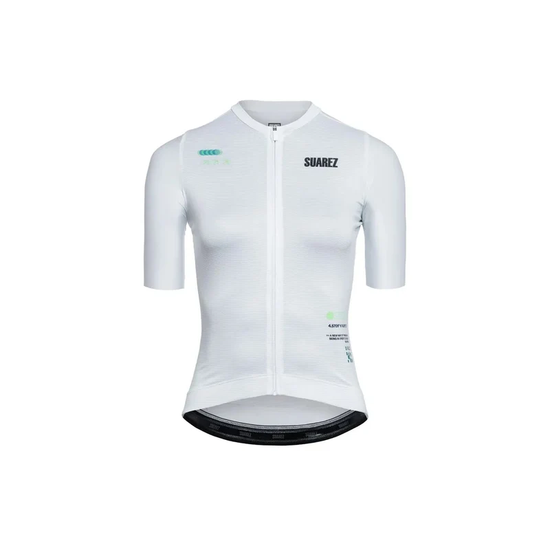 Jersey De Ciclismo Mujer M/C Lock Silver Blanco 2.4