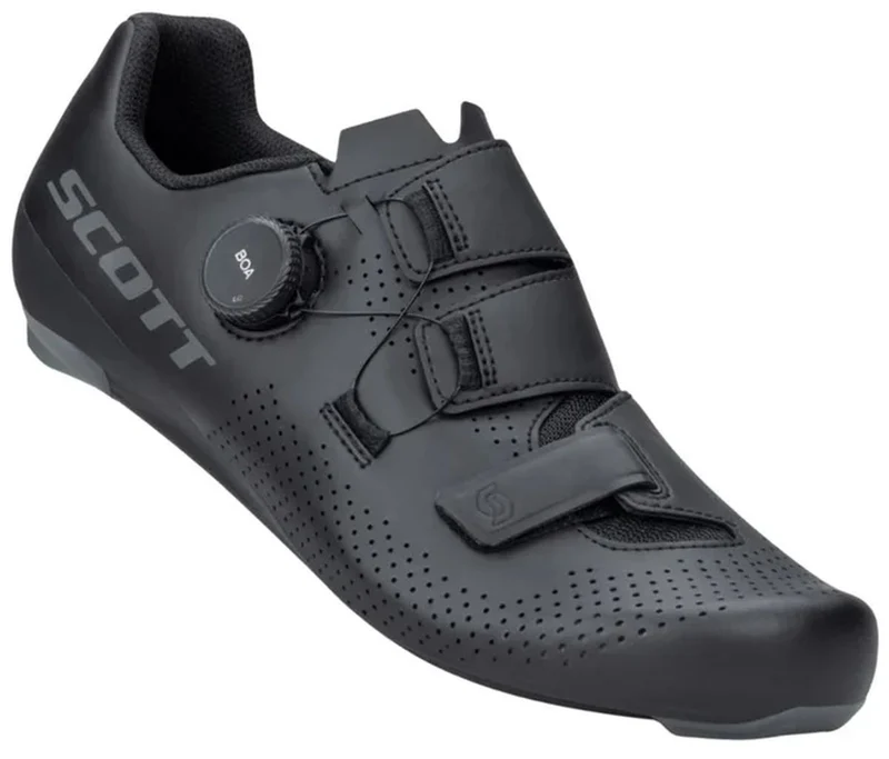 Zapatilla Ciclismo Ruta Scott Team Boa Negro/Gris