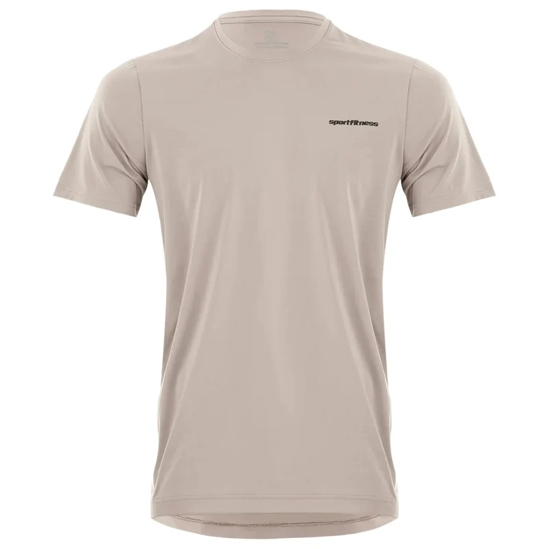 Camiseta M/C Hombre Hardy Sportfitness Marfil