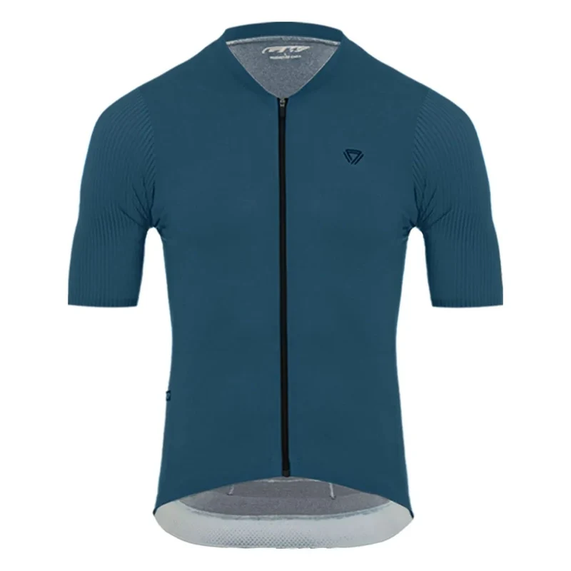 Jersey Ciclismo M/C Hombre GW Dig Basic Azul Petroleo