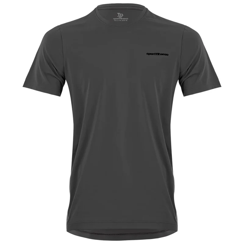Camiseta M/C Hombre Hardy Sportfitness Humo