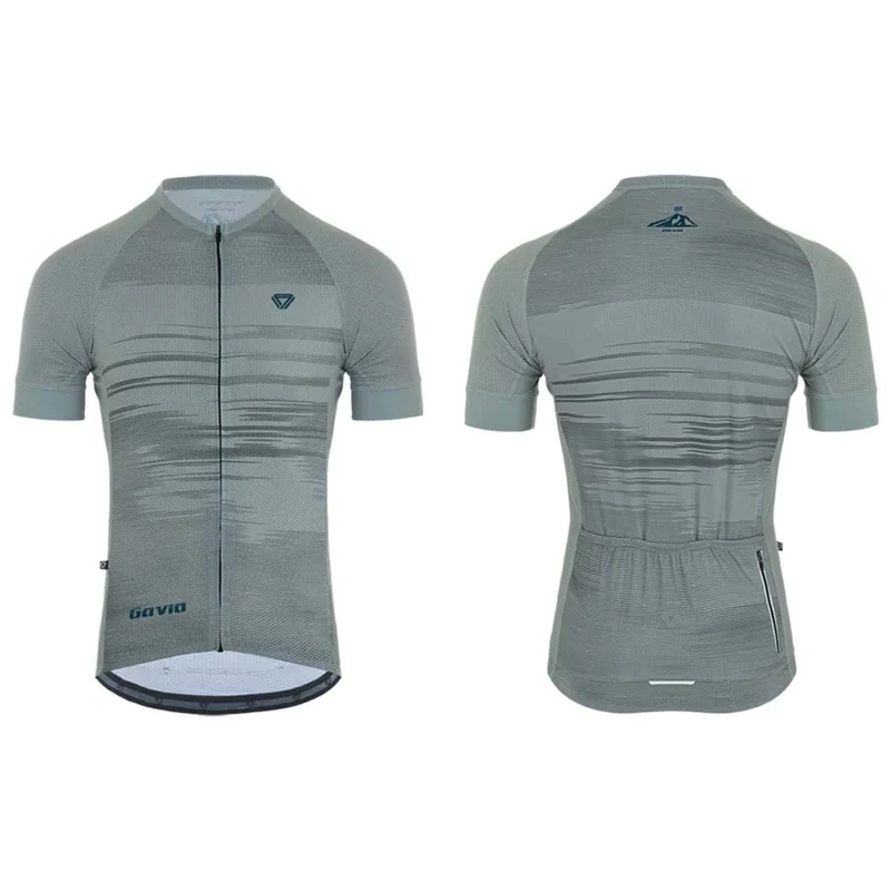 Jersey Ciclismo M/C Hombre GW Gavia Gris
