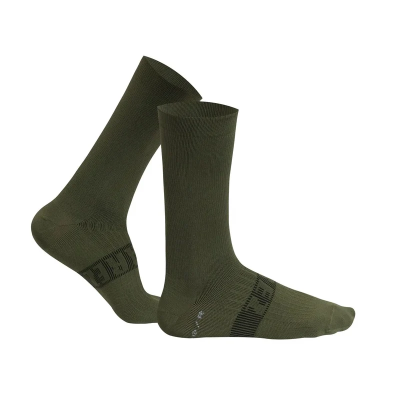 Medias De Ciclismo 7" Real Green Jaspe