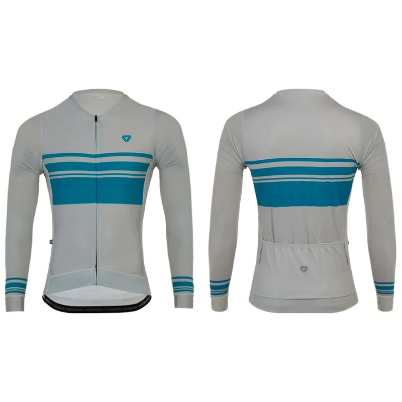 Jersey Ciclismo GW M/L Hombre Basic Gris Claro