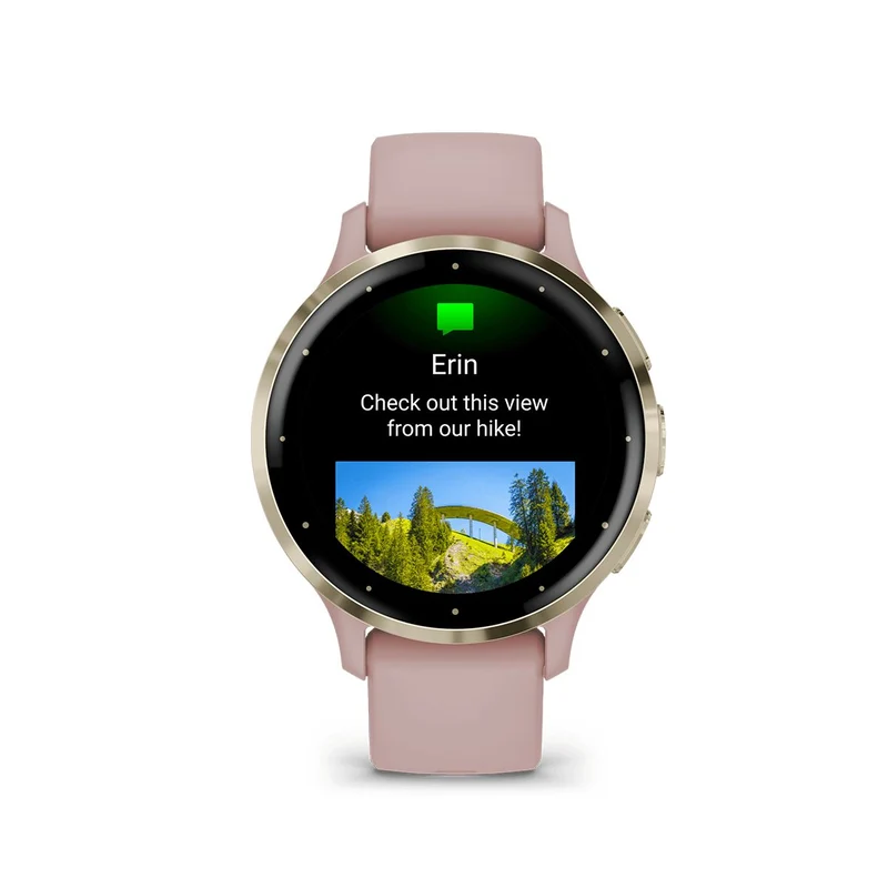 Reloj Venu 3S Dust Rose Soft Gold Na Rosado
