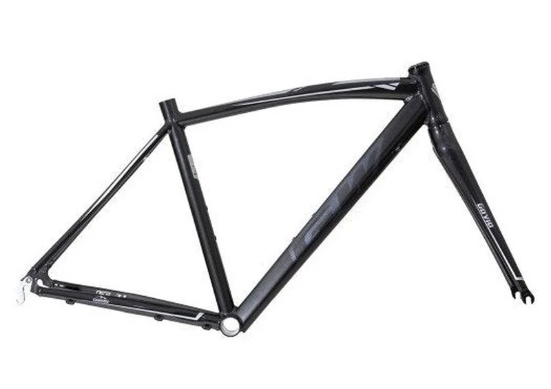 Marco de Ruta GW Gavia Aluminio Negro Anodizado/Gris