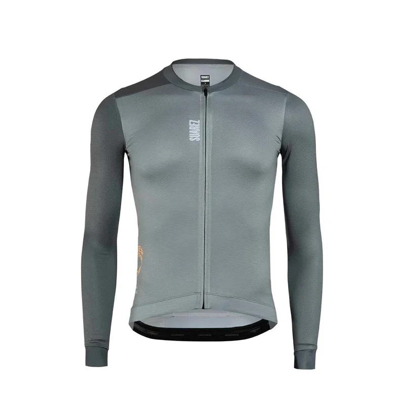 Jersey Ciclismo M/L Hombre Suarez Lock Gray 2.3