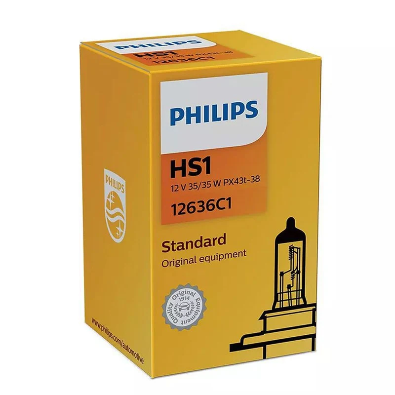 Bombilla Front Moto Philips Standar HS1 H4 35/35