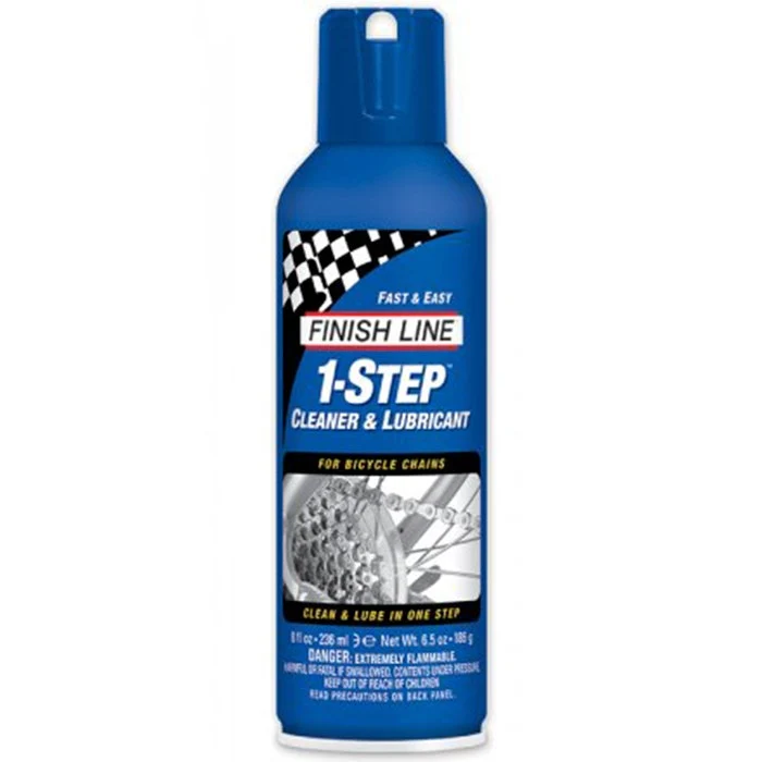 Aceite/Limpiador Finish Line Cadena 1-STEP 8 OZ Spray